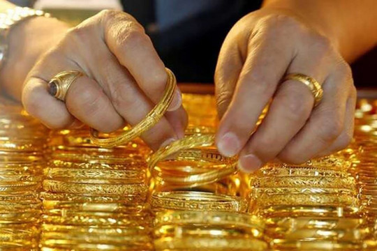 Giá vàng chiều nay (22-5): Vàng trong nước đồng loạt tăng