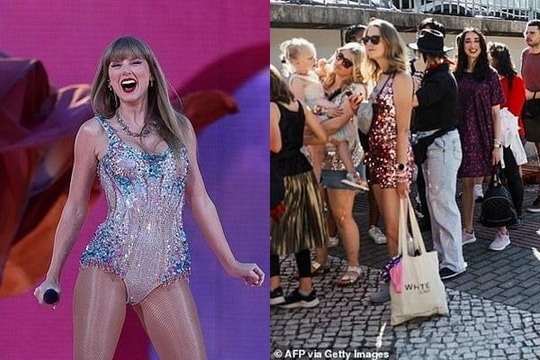 Người hâm mộ giận dữ phá hàng rào tại show Taylor Swift