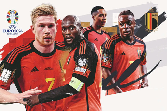 Bỉ công bố danh sách dự EURO 2024: vẫn trông vào ‘thế hệ vàng’