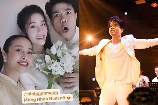 Đinh Mạnh Ninh tổ chức đám cưới tại Bắc Giang: Cô dâu lộ diện rạng rỡ, MC Phí Linh và bạn bè thân thiết tham dự