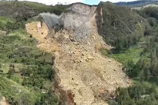 Lở đất ở Papua New Guinea, hơn 670 người bị chôn vùi