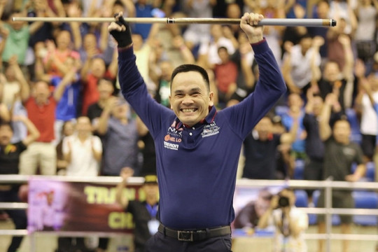 Cơ thủ Trần Đức Minh chia sẻ cảm xúc khi vô địch World Cup billiards