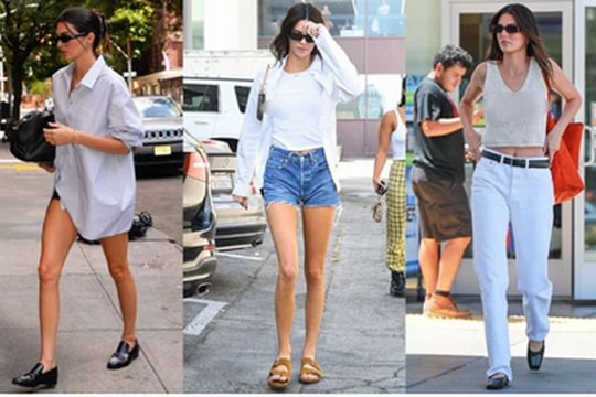 4 mẫu giày tối giản, phối được với mọi kiểu trang phục của Kendall Jenner