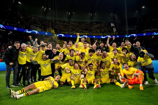 Dortmund cho toàn bộ nhân viên sang Anh xem chung kết Champions League
