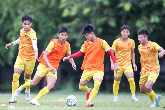 U19 Việt Nam chung bảng U19 Australia ở giải U19 Đông Nam Á 2024
