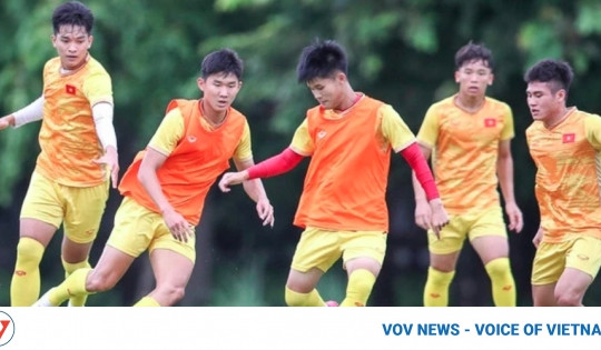 U16 national football players vie for regional title in Indonesia