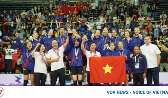 Vietnamese women's volleyball team climb up world rankings