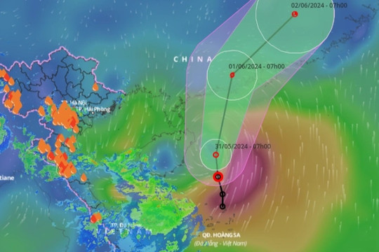 Áp thấp nhiệt đới trên Biển Đông có thể mạnh thành bão
