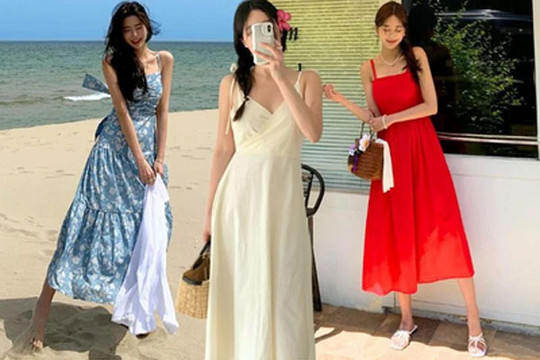 Gợi ý 10 cách diện váy hai dây xinh tươi cho chuyến du lịch mùa hè