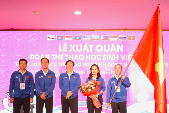 Vietnamese student athletes ready for 13th ASEAN Schools Games