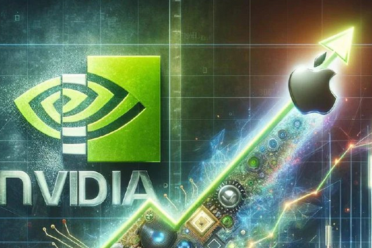 Nvidia vượt Apple trở thành công ty giá trị thứ hai nước Mỹ