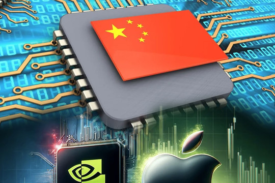 Nvidia vượt Apple, Trung Quốc bị bỏ xa trong cuộc đua bán dẫn