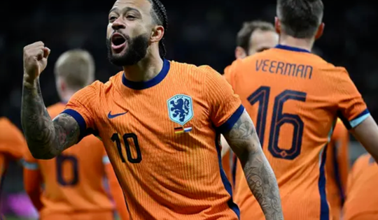 Hà Lan thắng Iceland 4 bàn, De Jong chia tay Euro 2024