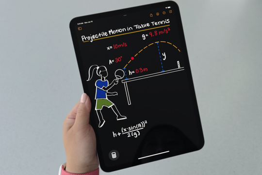 Trình diễn học toán trên iPad, app Máy tính của Apple cũng 'ra gì đấy'