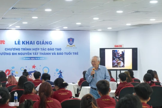 Trường ĐH Nguyễn Tất Thành và Báo Tuổi Trẻ hợp tác tổ chức mô hình đào tạo mới