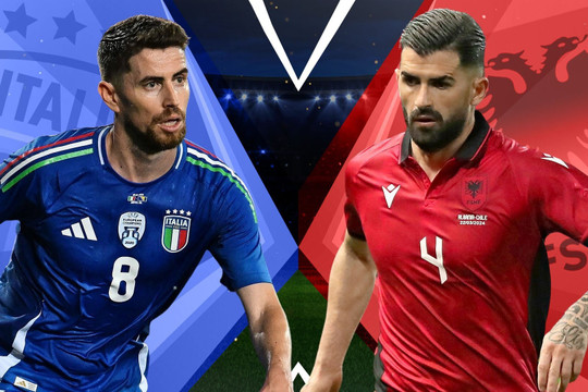 -02h00 ngày 16/6: Italy vs Albania: Đẳng cấp nhà vô địch
