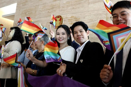 Thái Lan trên đà thành nước Đông Nam Á đầu tiên chấp nhận kết hôn đồng giới