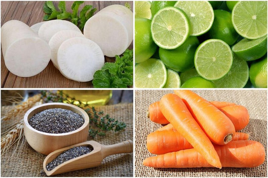 5 thực phẩm kết hợp với củ cải trắng giúp giảm cân hiệu quả