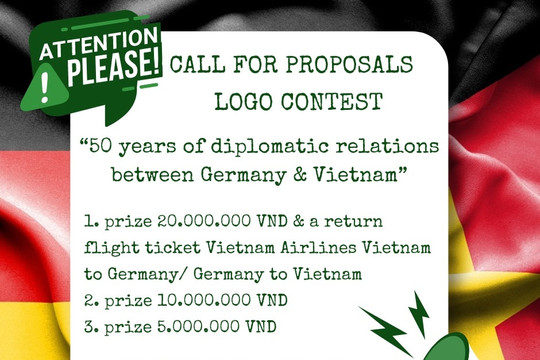 Logo design contest on Vietnam-Germany ties launched