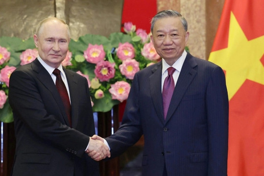 Chủ tịch nước Tô Lâm: 'Tổng thống Putin và tôi hội đàm rất thành công'
