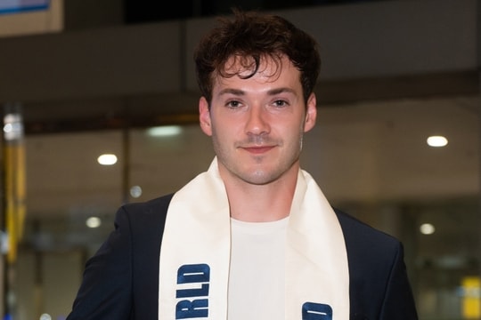 Mister World 2019 Jack Heslewood arrives in Vietnam