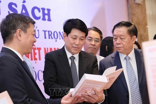 Party chief’s book on Vietnam’s cultural values debuts