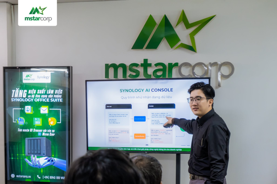 Mstar Corp - Đối tác đầu tiên tại Việt Nam phân phối và tổ chức sự kiện trải nghiệm giải pháp AI của Synology
