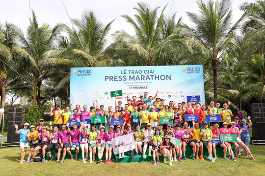 Press Marathon 2024 thu hút hơn 500 nhà báo, phóng viên tham gia giải chạy kỷ niệm ngành 