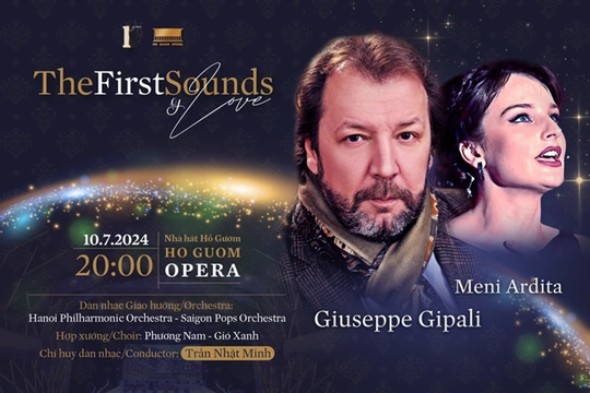 Opera stars to descend on Hà Nội for "The First Sounds of Love" concert
