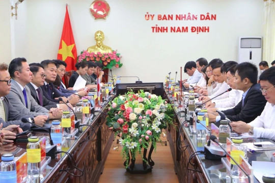 Japanese delegation seeks stronger ties with Nam Dinh province