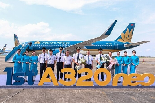 Vietnam Airlines officially receives first Airbus A320neo aircraft