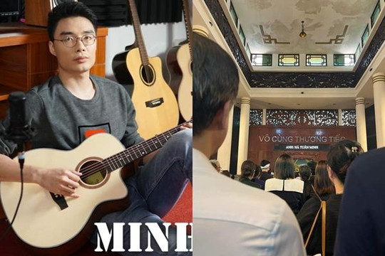 Đồng nghiệp bàng hoàng trong tang lễ nghệ sĩ Minh Mon qua đời ở tuổi 34
