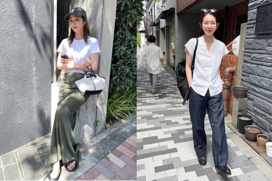 Mặc đẹp theo phong cách tối giản như phụ nữ Nhật Bản