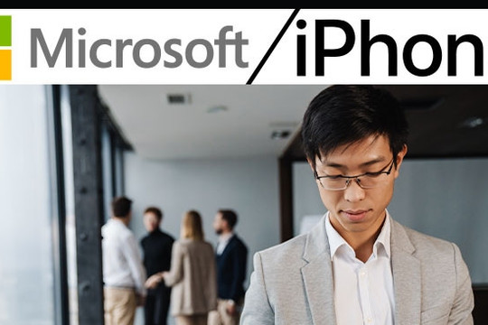 Microsoft yêu cầu nhân viên tại Trung Quốc chỉ dùng iPhone, bỏ Android