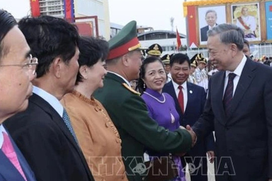 Chủ tịch nước Tô Lâm kết thúc tốt đẹp chuyến thăm Campuchia