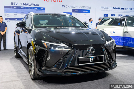 Bản tin Xe cộ 16/7: Xe điện Lexus RZ 450e mở bán tại Malaysia, giá hơn 2 tỷ đồng