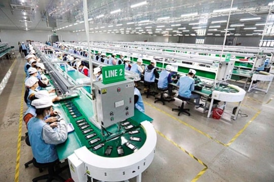 Vietnamese electronics enterprises have low, small position in export supply chain