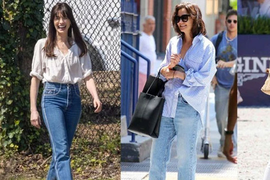 10 cách mặc quần jeans ống đứng sành điệu xuất sắc dành cho phụ nữ trên 40 tuổi