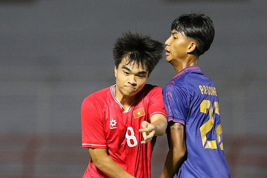 Trọng tài mắc sai lầm, U19 Việt Nam mất oan chiến thắng trước U19 Myanmar