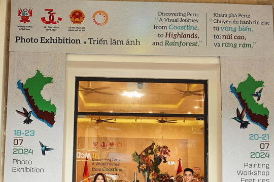 Photo exhibition brings Peru closer to Vietnam