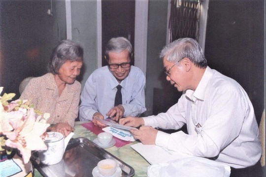 Vợ cố nhà giáo Lê Đức Giảng và ký ức không thể quên về người học trò Nguyễn Phú Trọng