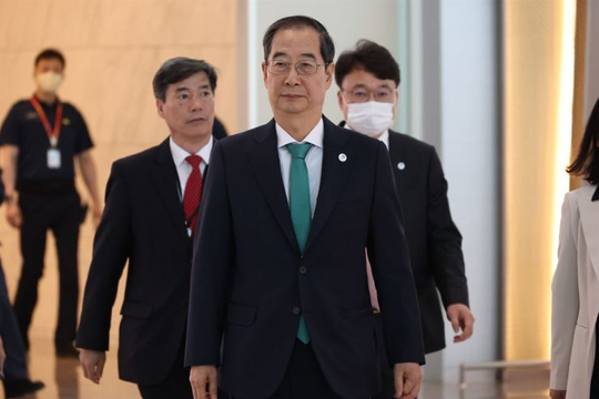Thủ tướng Hàn Quốc tham dự Lễ tang Tổng Bí thư Nguyễn Phú Trọng
