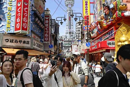 Record high 17.77 million tourists visited Japan in 1st half of 2024