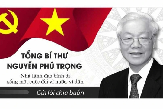 Gửi lời chia buồn, tri ân Tổng Bí thư Nguyễn Phú Trọng trên VNeID