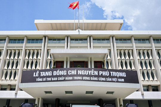 TPHCM chuẩn bị Lễ Quốc tang Tổng Bí thư Nguyễn Phú Trọng