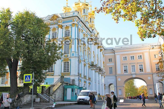 Mùa thu vàng ở cố đô Saint Petersburg nước Nga