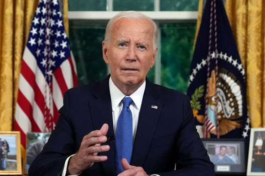 Ông Biden công bố lí do từ bỏ tranh cử tổng thống Mỹ 2024