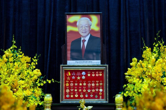 Hôm nay làm Lễ truy điệu Tổng Bí thư Nguyễn Phú Trọng