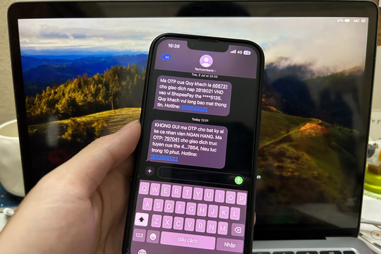 Rủi ro khi nhận mã OTP qua tin nhắn SMS