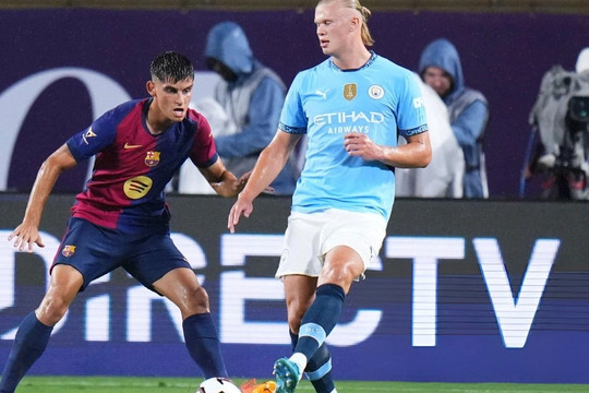 Man City thua Barcelona ở loạt sút luân lưu